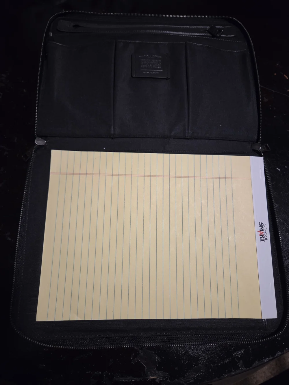Coach leather portfolio